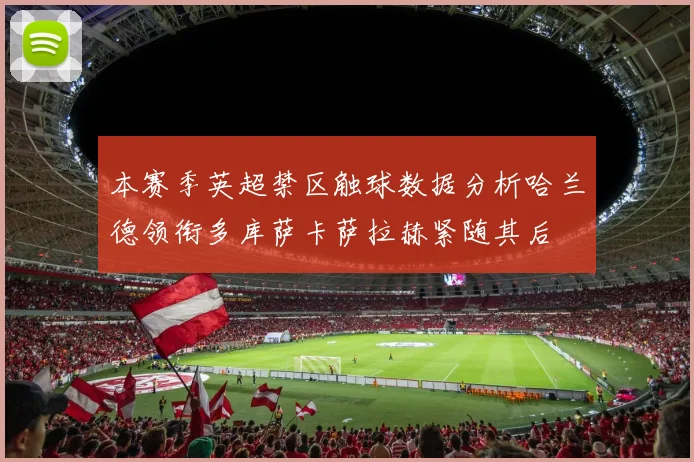 本赛季英超禁区触球数据分析哈兰德领衔多库萨卡萨拉赫紧随其后